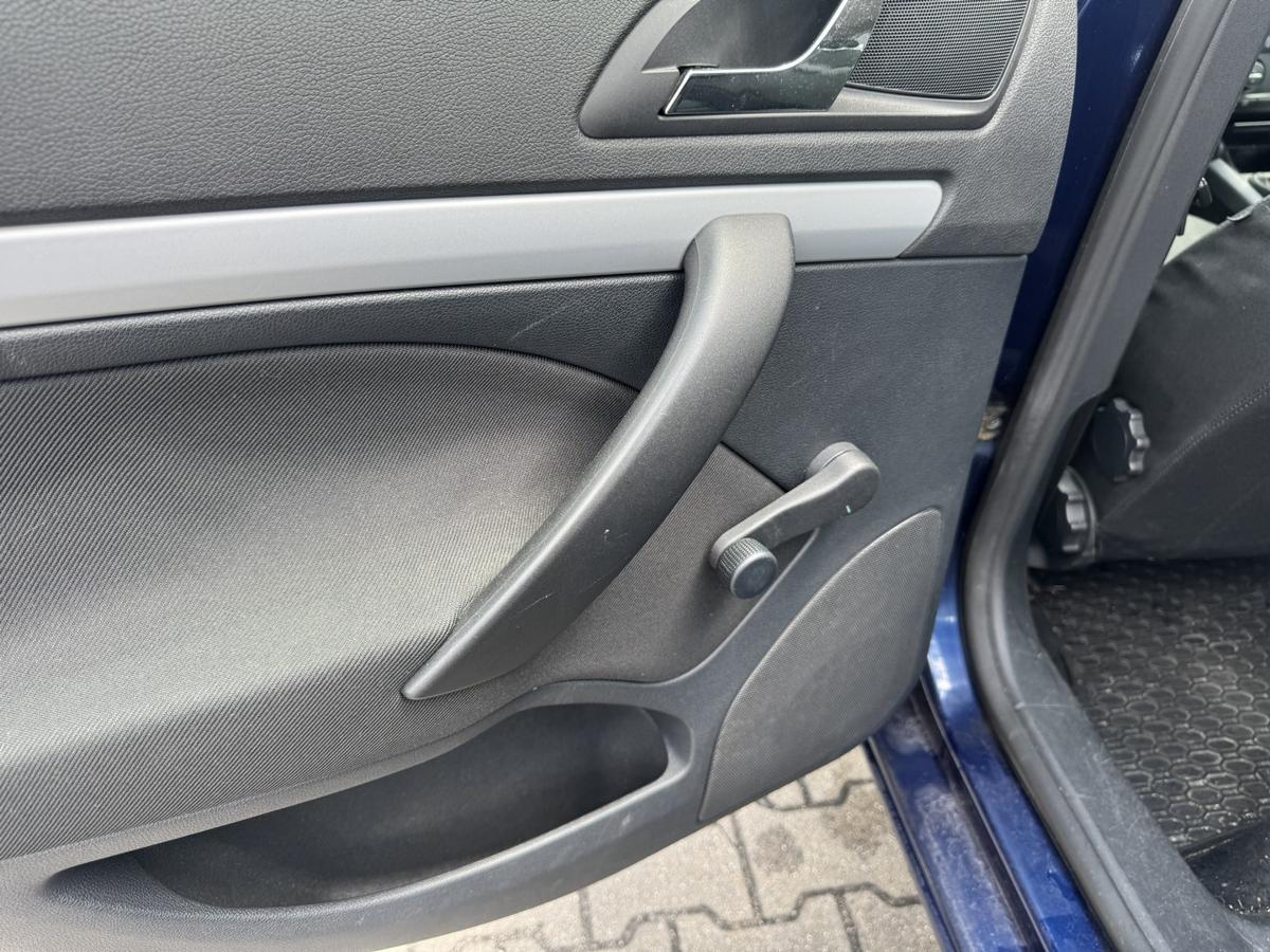 Skoda Octavia 2 1Z original T&uuml;r hinten links LF5Q Stormblau Metallic Flie&szlig;heck Rohbau Bj.2008